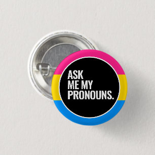 Pansexual Pride 3 Cm Round Badge