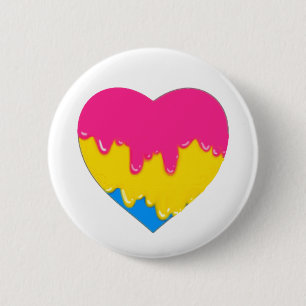pansexual pride 6 cm round badge