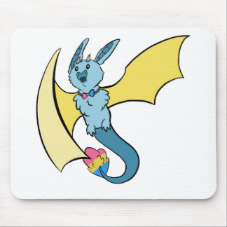 Pansexual Pride Bat Dragon Mouse Pad