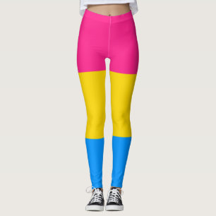 Pansexual Pride Colours Leggings