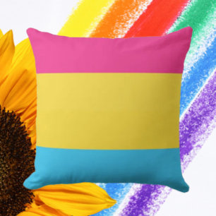 Pansexual Pride Comfort Cushion