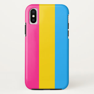 Pansexual Pride Flag iPhone X Case