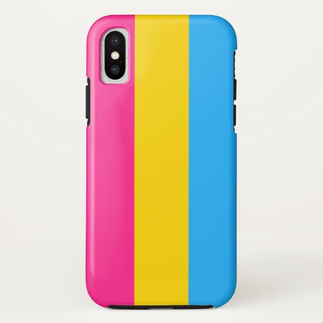 Pansexual Pride Flag Case-Mate iPhone Case (Back)