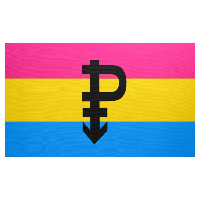 Pansexual Pride Flag Fabric (Yard)