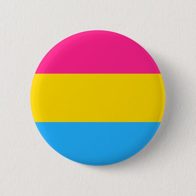 Pansexual Pride Flag LGBT Pride 6 Cm Round Badge (Front)