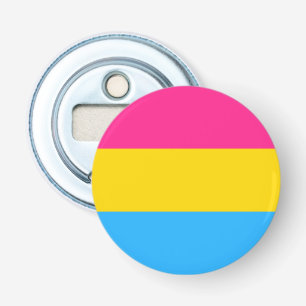 Pansexual Pride Flag LGBTQ Bottle Opener