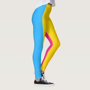 Pansexual Pride Flag LGBTQ Leggings
