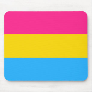 Pansexual Pride Flag LGBTQ Mouse Pad