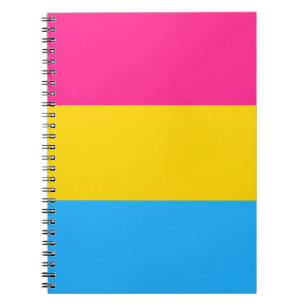 Pansexual Pride Flag LGBTQ Notebook