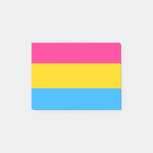Pansexual Pride Flag LGBTQ Post-it Notes
