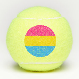 Pansexual Pride Flag LGBTQ Tennis Balls