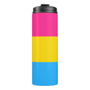 Pansexual Pride Flag LGBTQ Thermal Tumbler