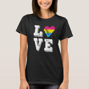 Pansexual Pride Flag Love Pansexual T-Shirt