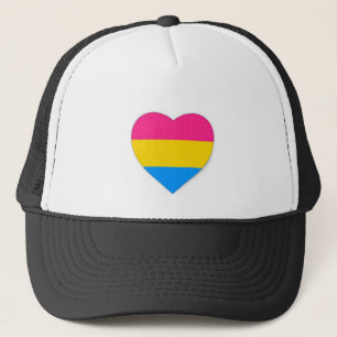Pansexual pride hat