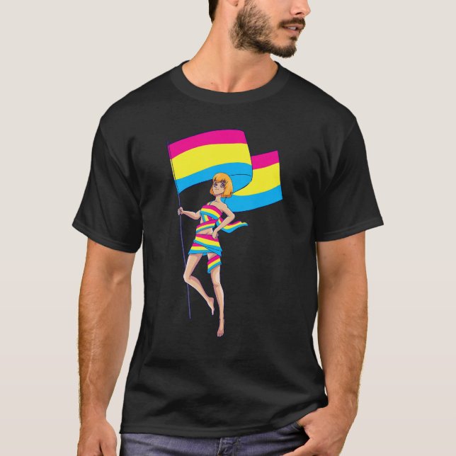Pansexual Pride Lgbt T-Shirt (Front)