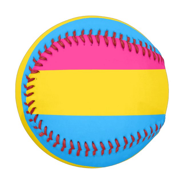 Pansexual Pride (Pan Flag) Baseball (Front Left)