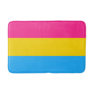 Pansexual Pride (Pan Flag) Bath Mat
