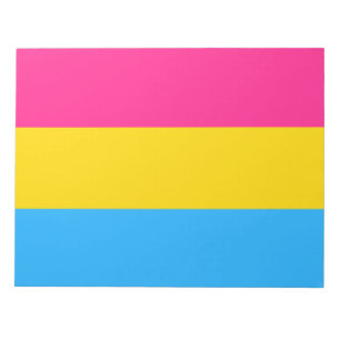 Pansexual Pride (Pan Flag) Notepad