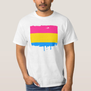 PANSEXUAL PRIDE STRIPES DESIGN T-Shirt