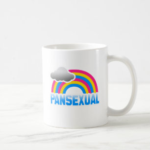 PANSEXUAL RAINBOW COFFEE MUG