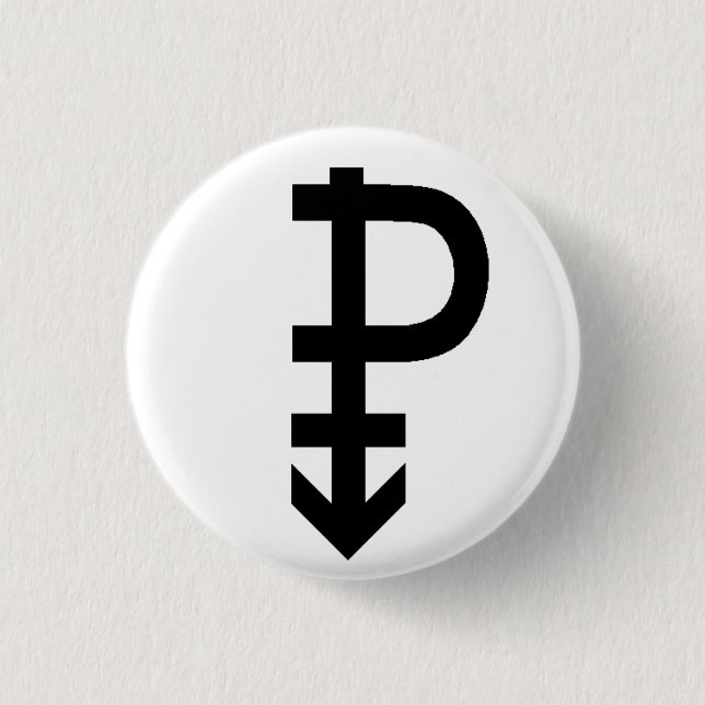 Pansexual_symbol 3 Cm Round Badge (Front)