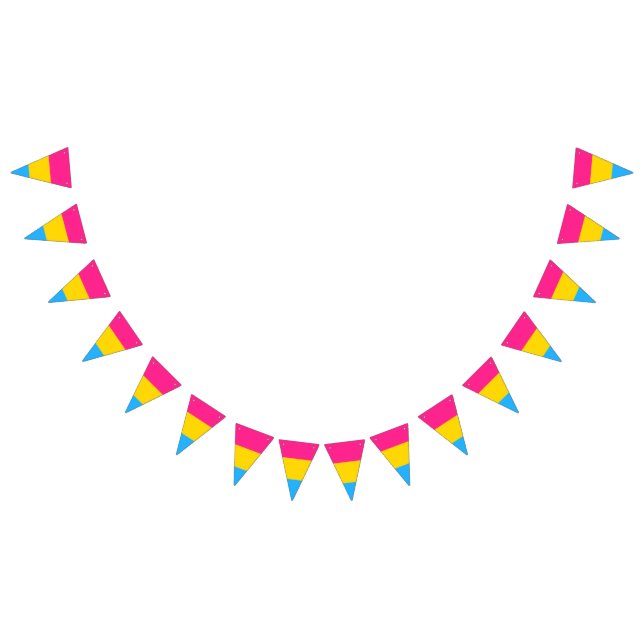 Pansexuality pride flag banner (All)