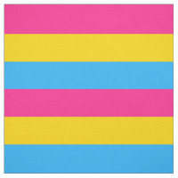 Pansexuality pride flag fabric