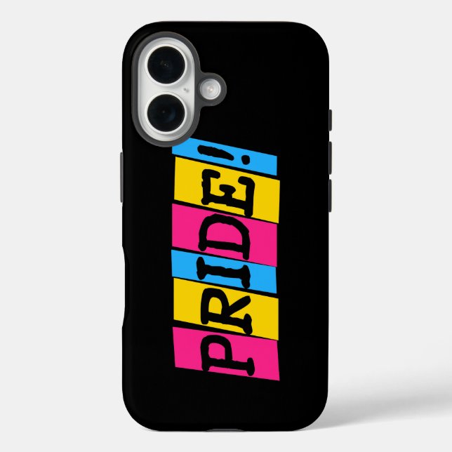 Pansexuality Pride text Uncommon iPhone Case (Back)