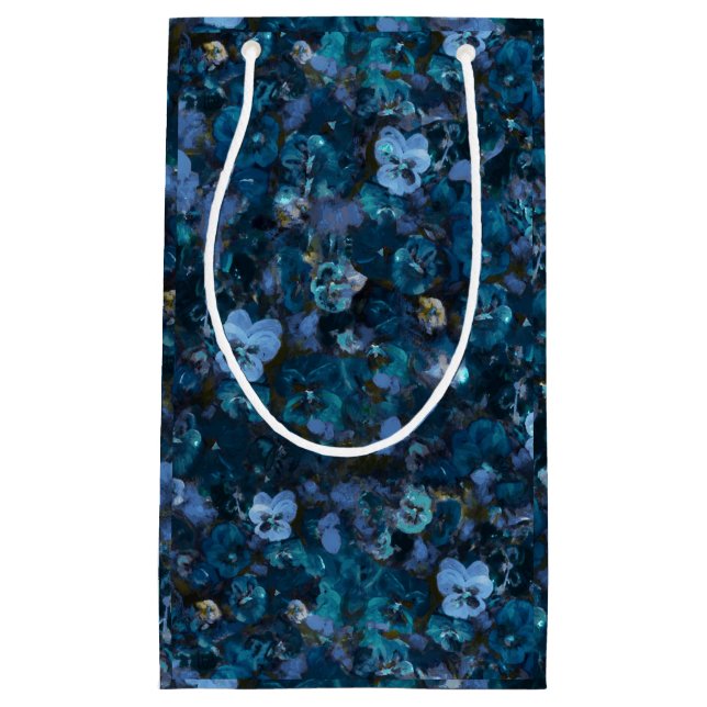 Pansies [0p3] small gift bag (Front)
