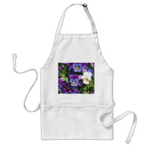 Pansies  Apron