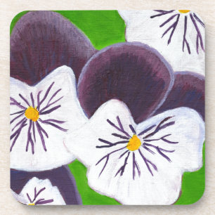 Pansies Coaster