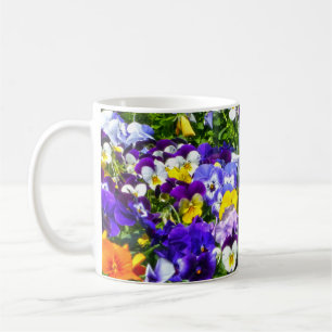 Pansies Coffee Mug