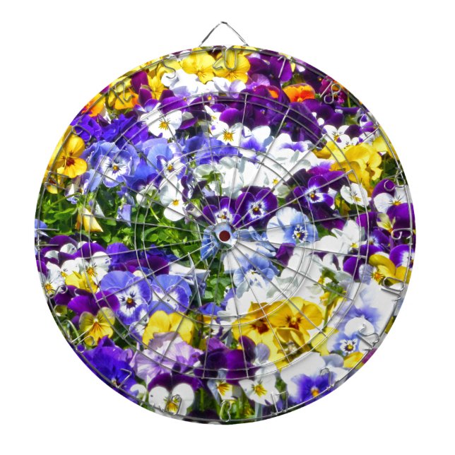 Pansies Dartboard (Front)
