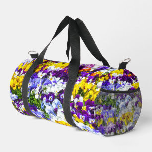 Pansies Duffel Bag
