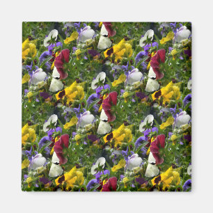Pansies Forever... Magnet