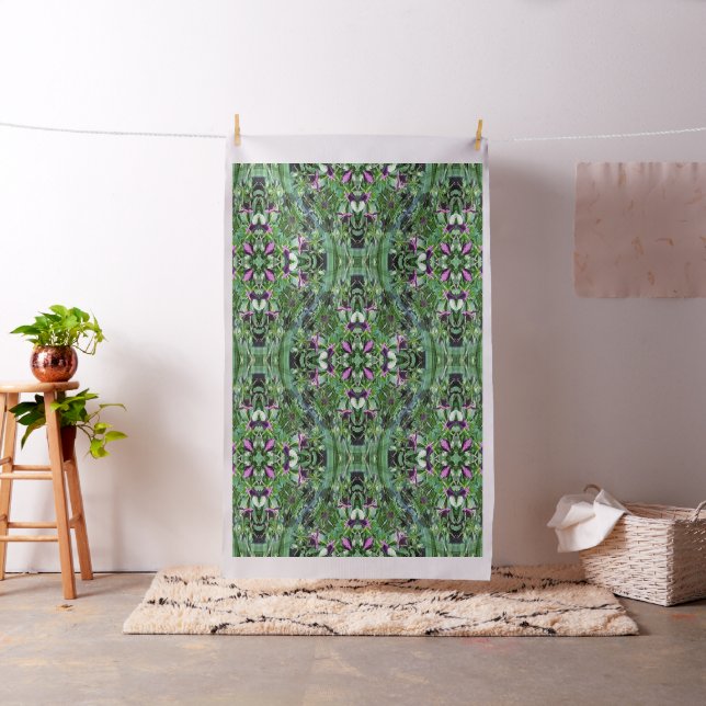 Pansies in Love... Fabric (In Situ)