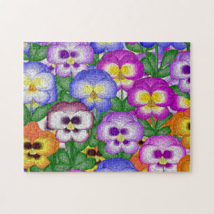 Pansies Jigsaw Puzzle