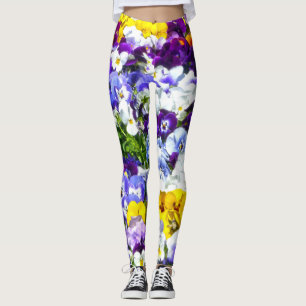 Pansies Leggings