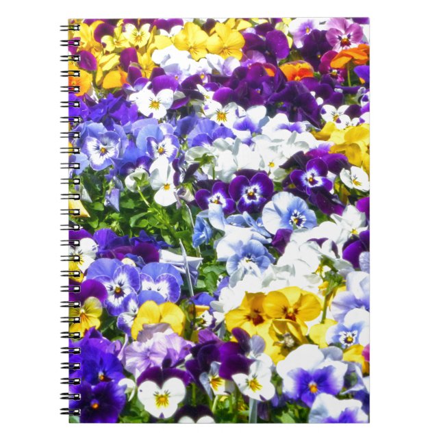 Pansies Notebook (Front)