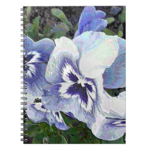 PANSIES NOTEBOOK
