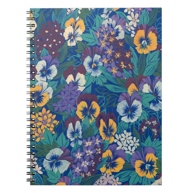 Pansies Notebook (Front)