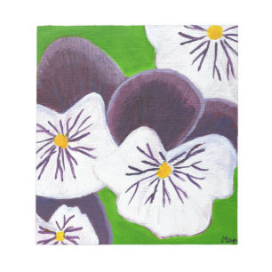 Pansies Notepad