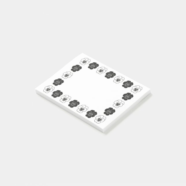 Pansies Post-it Notes (Angled)