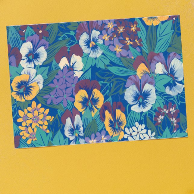Pansies Postcard (Creator Uploaded)