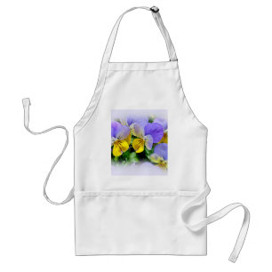 Pansies - Purple asnd Yellow Standard Apron