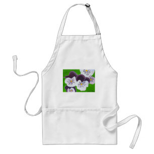 Pansies Standard Apron