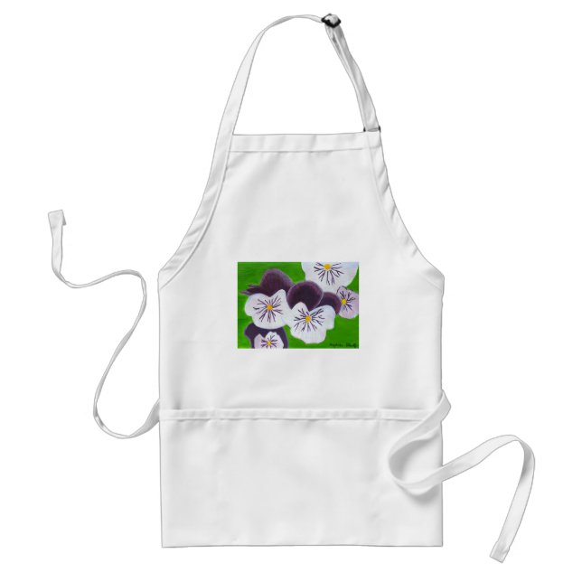 Pansies Standard Apron (Front)