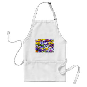 Pansies Standard Apron
