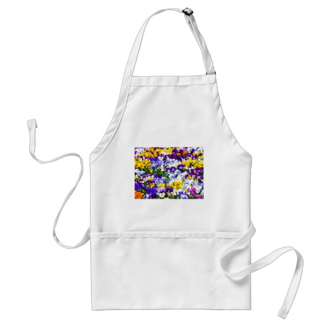 Pansies Standard Apron (Front)