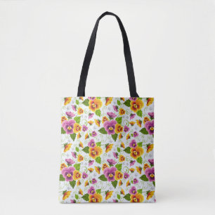 Pansies Tote Bag
